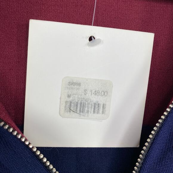 LF Seek The Label Burgundy Navy Black Crop Jacket Women's Size Medium M NWT - Picture 6 of 8